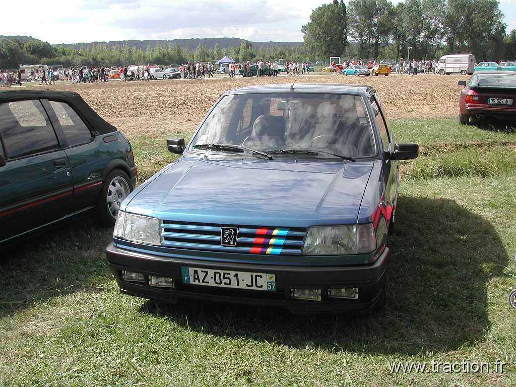 2014_Madine (173).JPG - 29ème Retro Meus'Auto au Lac de Madine, Peugeot 309 GTI 130cv